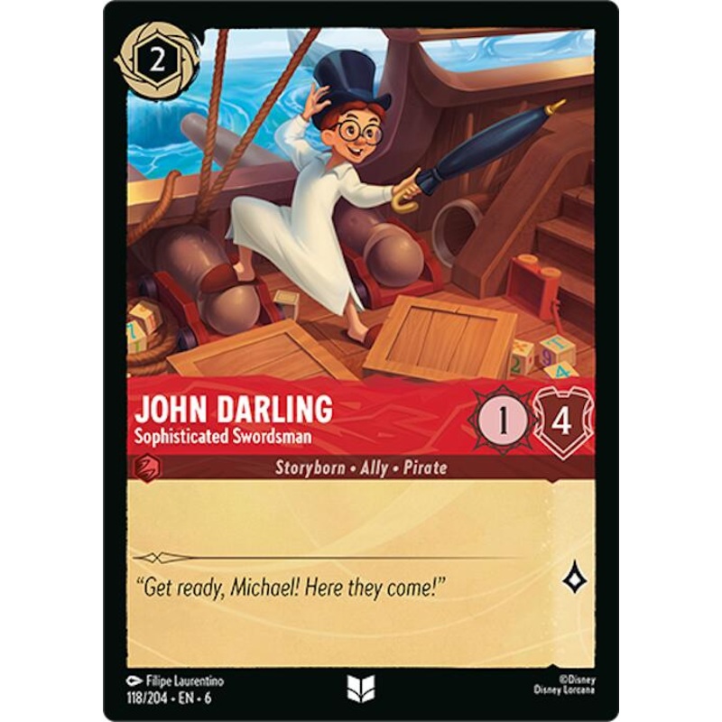 John Darling - Sophisticated Swordsman (118/204) [Azurite Sea]