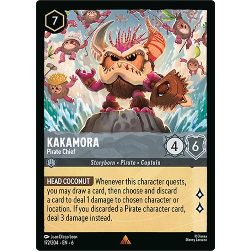 Kakamora - Pirate Chief (172/204) [Azurite Sea]