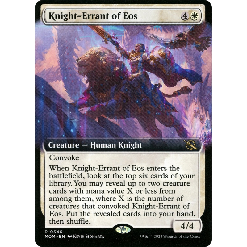 Knight-Errant of Eos (Extended Art) [March of the Machine]