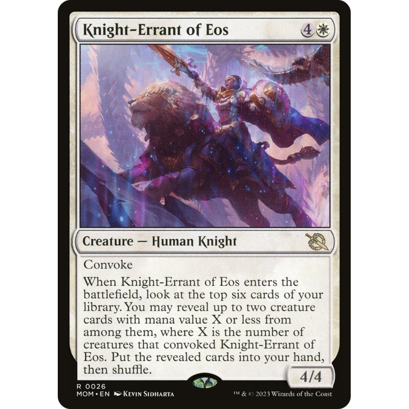 Knight-Errant of Eos [March of the Machine]