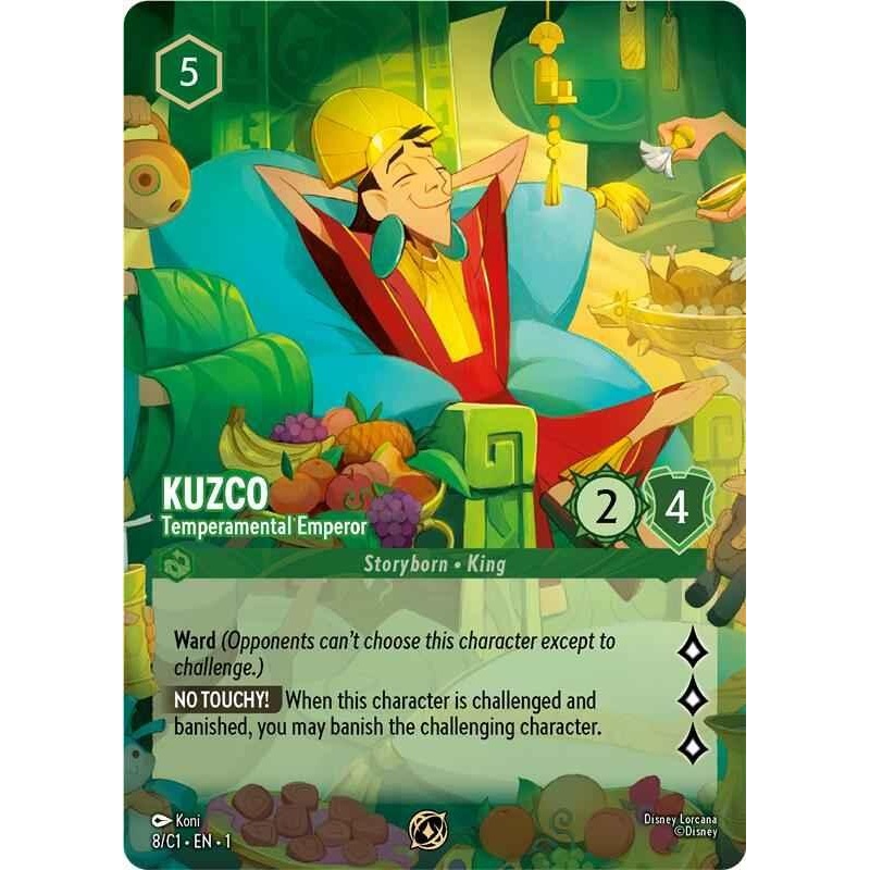 Kuzco - Temperamental Emperor (8) [Promo Cards]