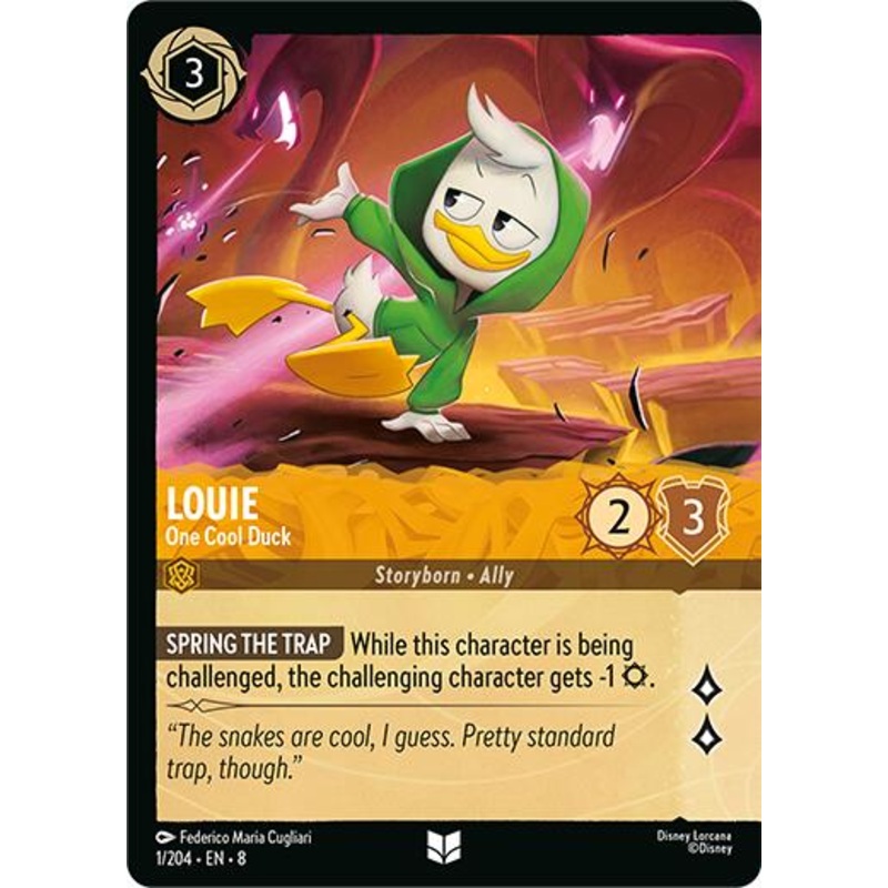 Louie - One Cool Duck (Foil) (1/204) [Reign of Jafar]