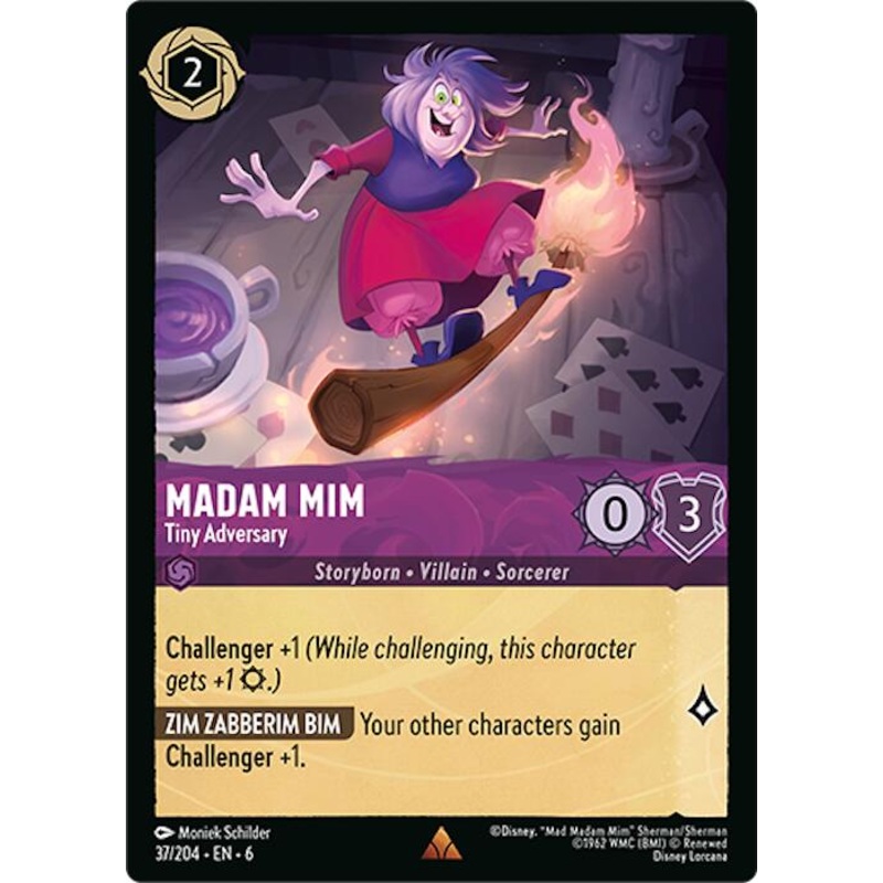 Madam Mim - Tiny Adversary (37/204) [Azurite Sea]