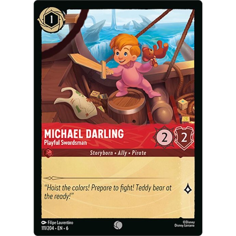 Michael Darling - Playful Swordsman (111/204) [Azurite Sea]