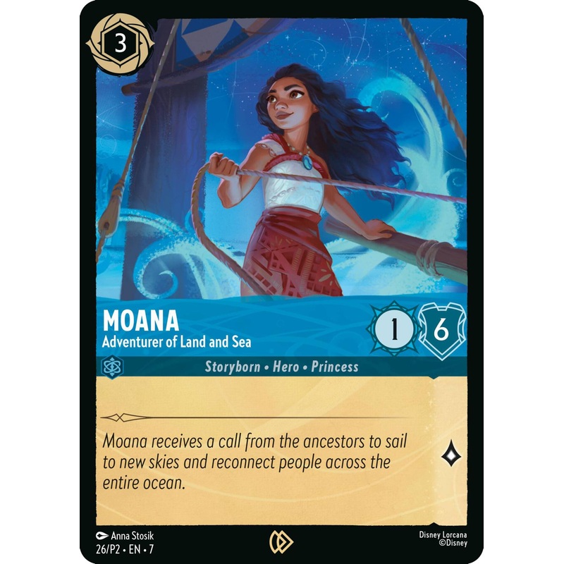 Moana - Adventurer of Land and Sea (26) [Promo Cards]