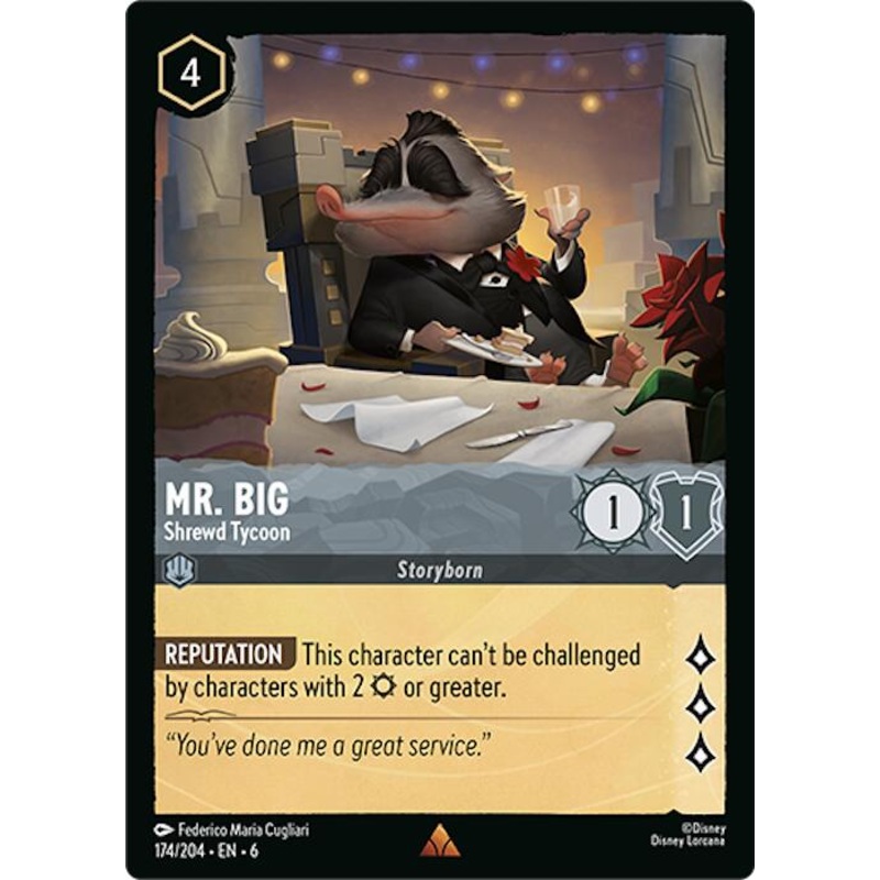 Mr. Big - Shrewd Tycoon (174/204) [Azurite Sea]