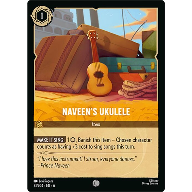 Naveen's Ukulele (31/204) [Azurite Sea]