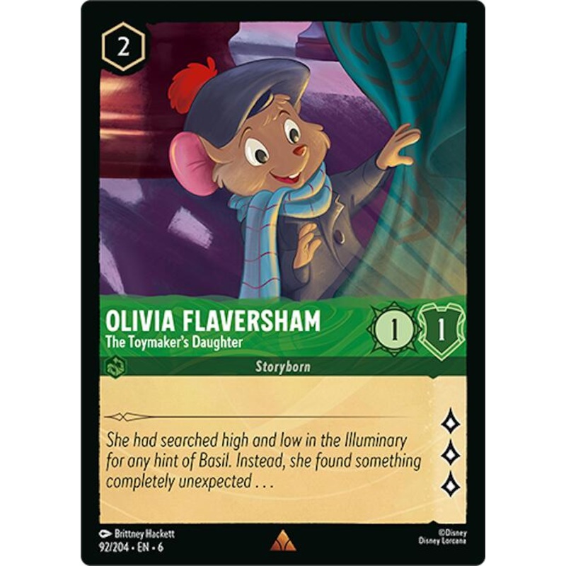 Olivia Flaversham - The Toymaker's Daughter (92/204) [Azurite Sea]