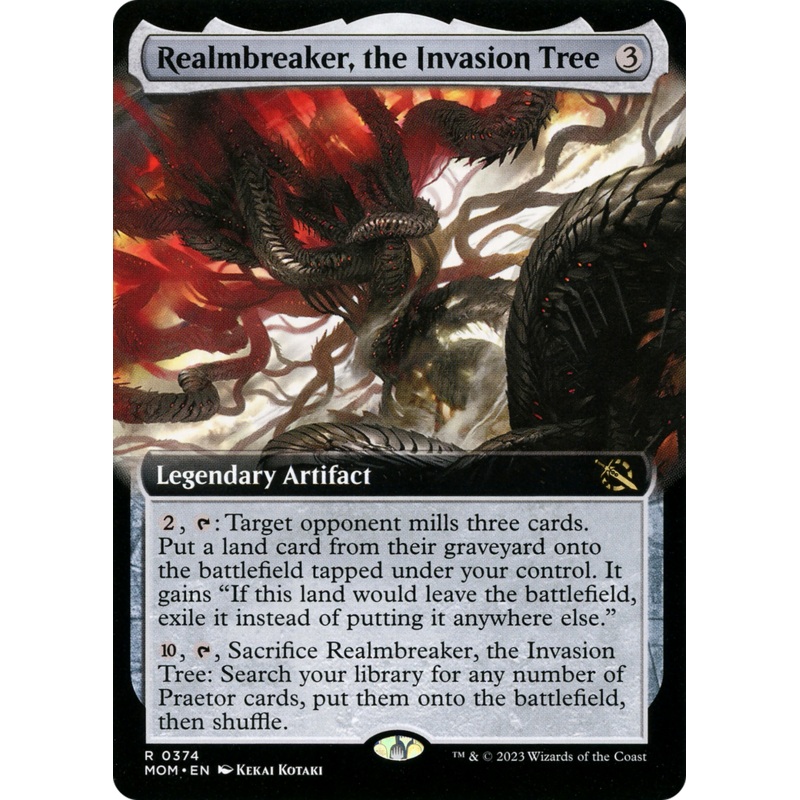 Realmbreaker, the Invasion Tree (Extended Art) [March of the Machine]