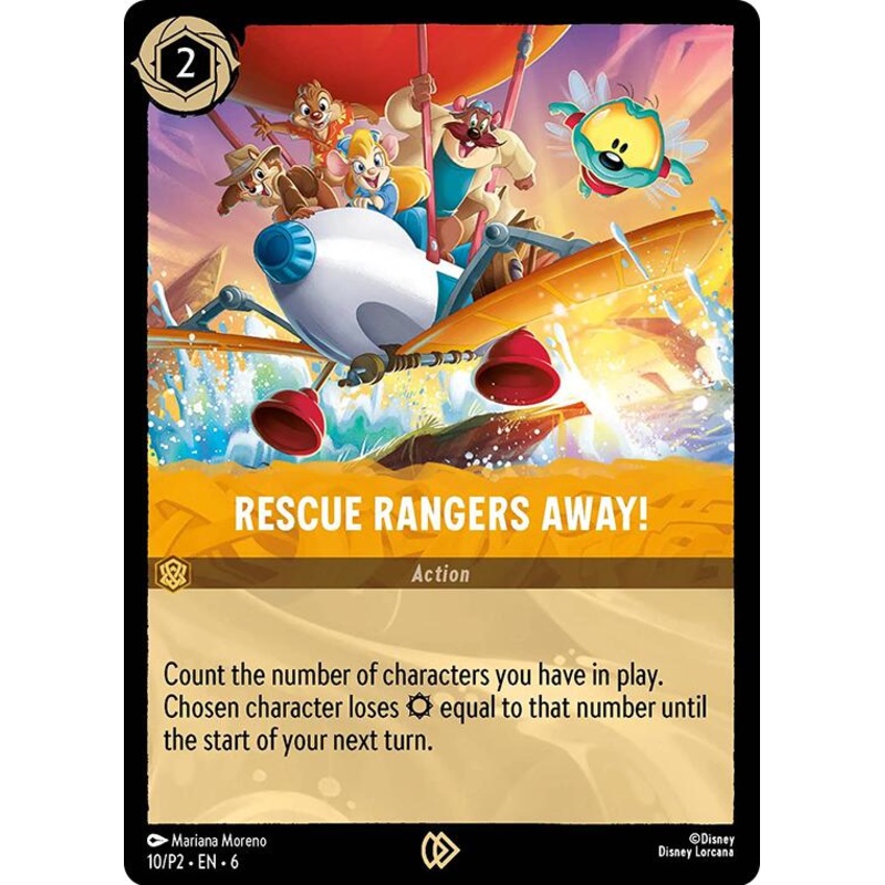 Rescue Rangers Away! (10/P2) [Promo Cards]