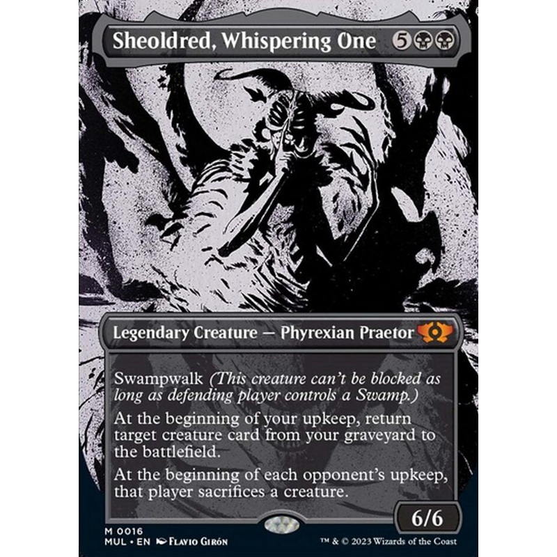 Sheoldred, Whispering One [Multiverse Legends]