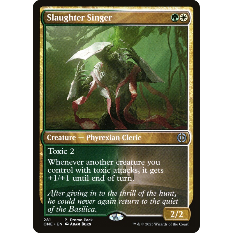 Slaughter Singer (Promo Pack) [Phyrexia: All Will Be One Promos]