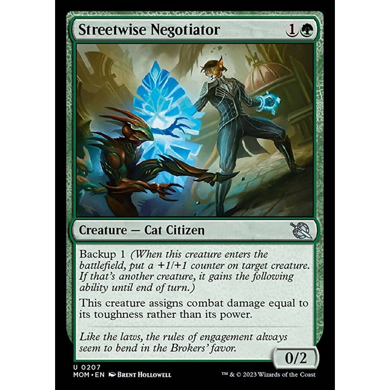 Streetwise Negotiator [March of the Machine]
