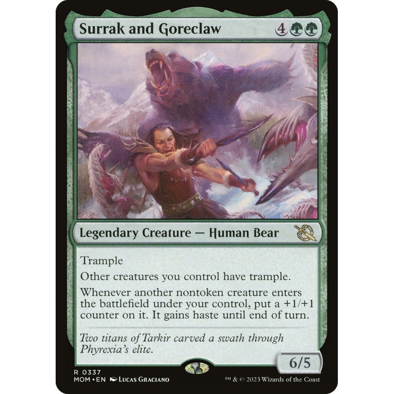 Surrak and Goreclaw [March of the Machine]