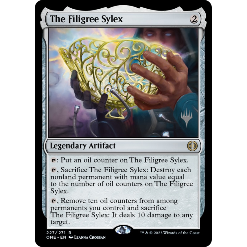 The Filigree Sylex (Promo Pack) [Phyrexia: All Will Be One Promos]