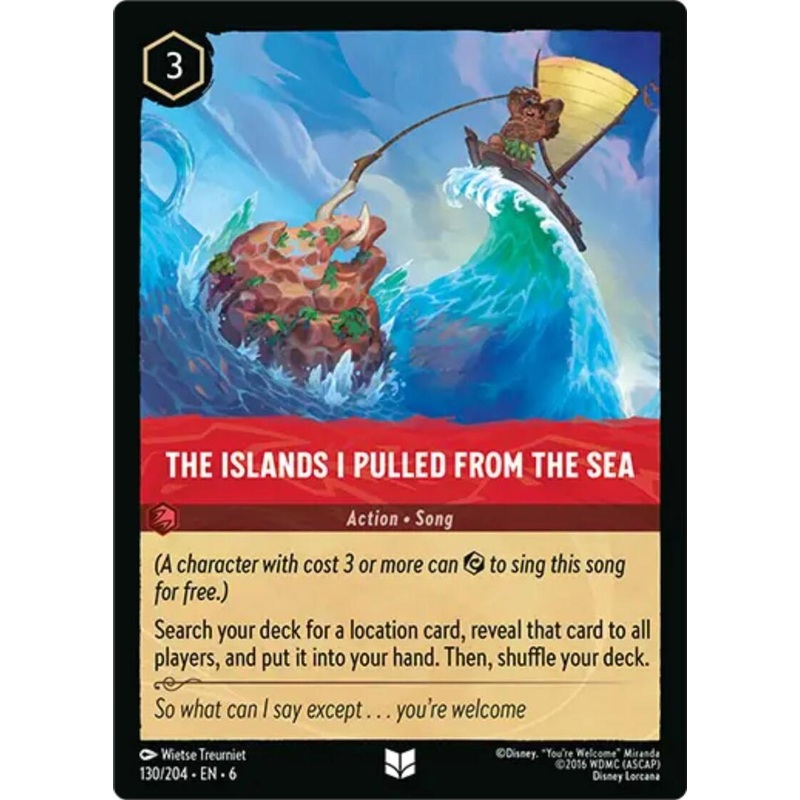 The Islands I Pulled From The Sea (130/204) [Azurite Sea]