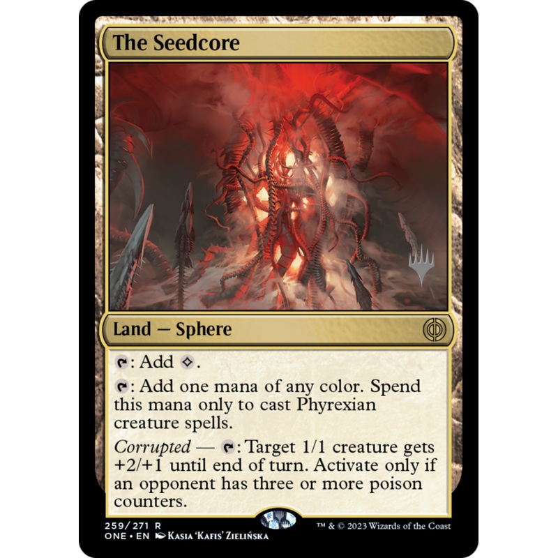 The Seedcore (Promo Pack) [Phyrexia: All Will Be One Promos]