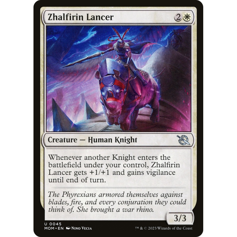 Zhalfirin Lancer [March of the Machine]