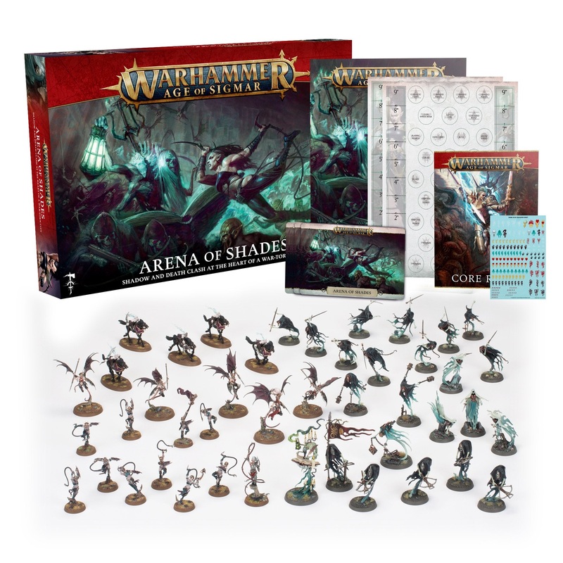 AGE OF SIGMAR: ARENA OF SHADES - ** BOX SHELF WORN **