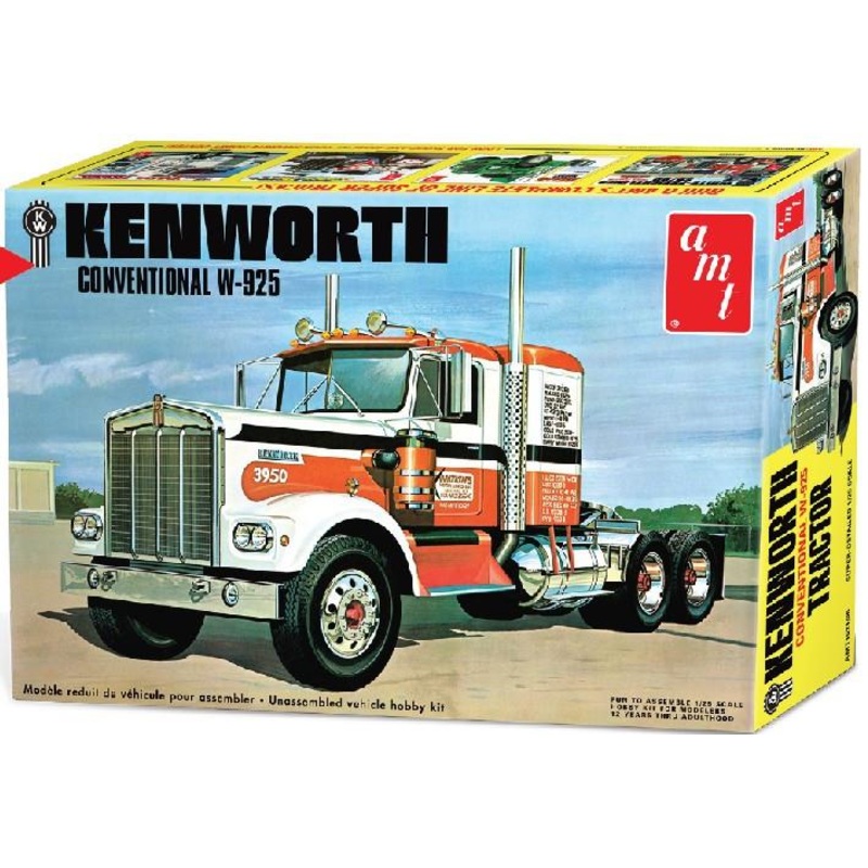AMT 1021/06 1/25 Kenworth W 925 Semi Tractor Movin' On