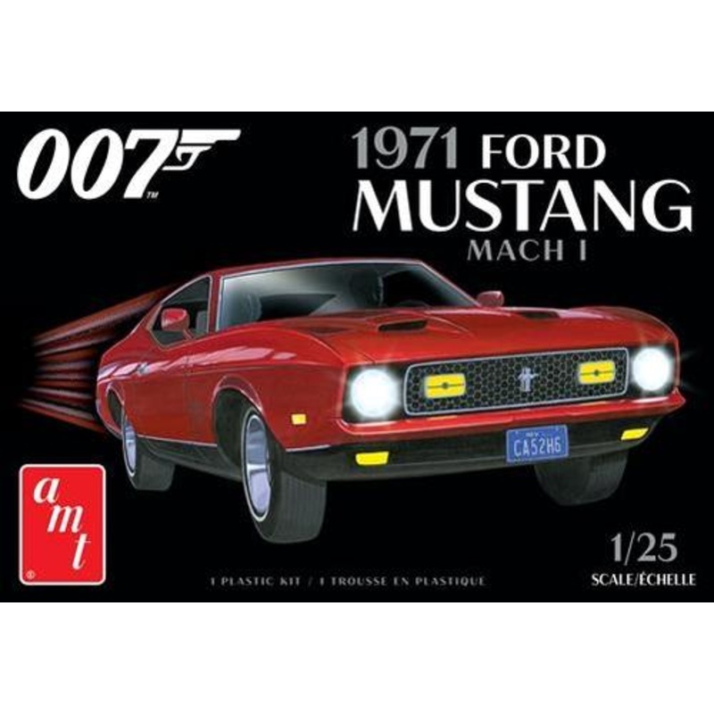 AMT 1187M/12 1/25 James Bond 1971 Ford Mustang Mach I