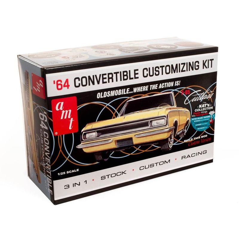 AMT 1200 1/25 1964 Olds Cutlass F-85 Convertible