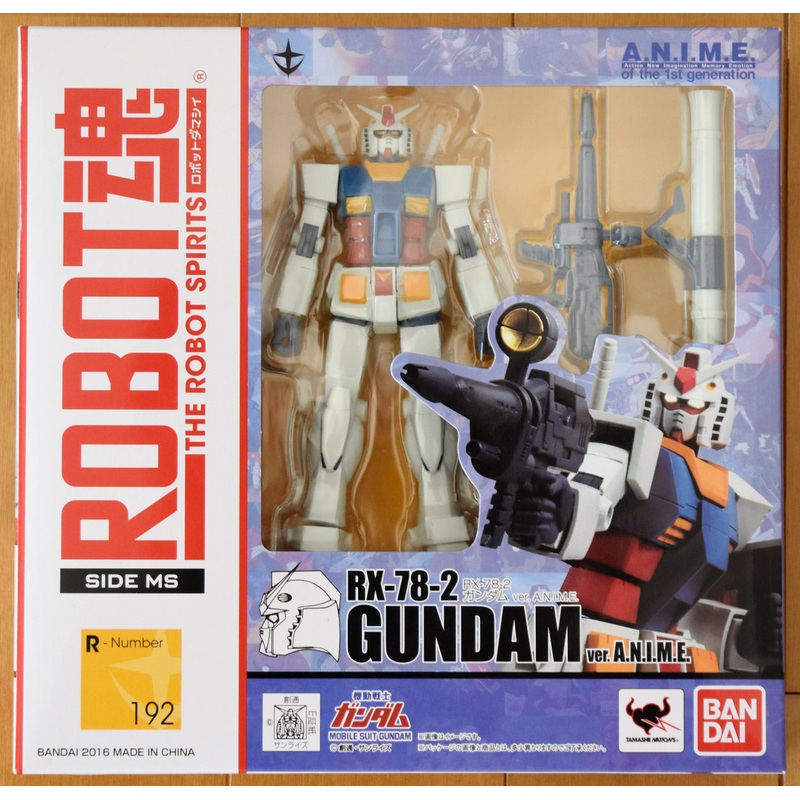 BANDAI 2321482 RX-78-2 GUNDAM ver. A.N.I.M.E. "Mobile Suit Gundam", Bandai Spirits THE ROBOT SPIRITS