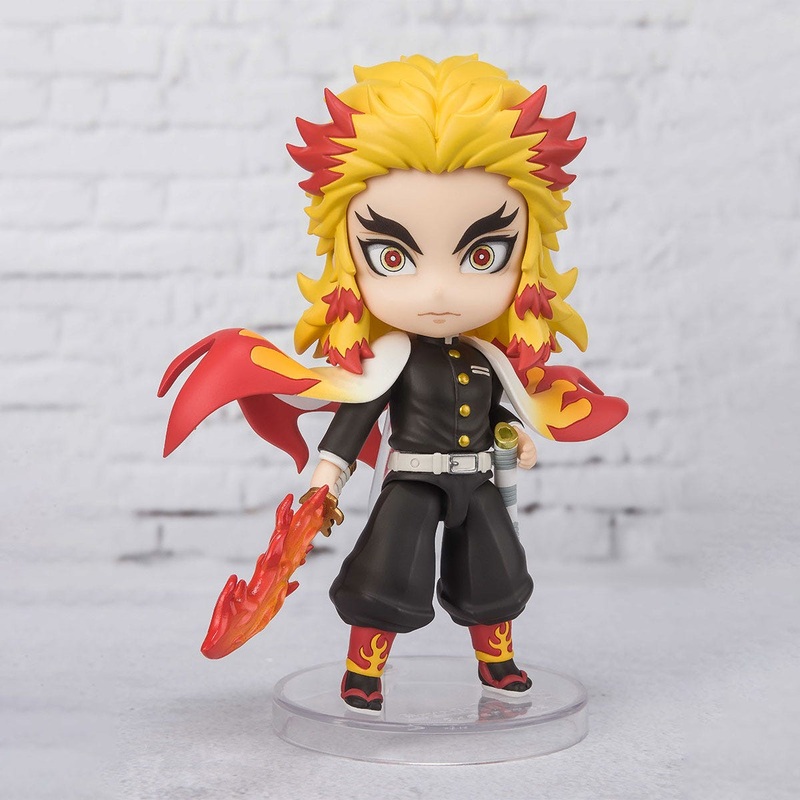 BANDAI 2587683 KYOJURO RENGOKU "MUGEN TRAIN- Demon Slayer: Kimetsu no Yaiba", Bandai Spirits Figuarts mini