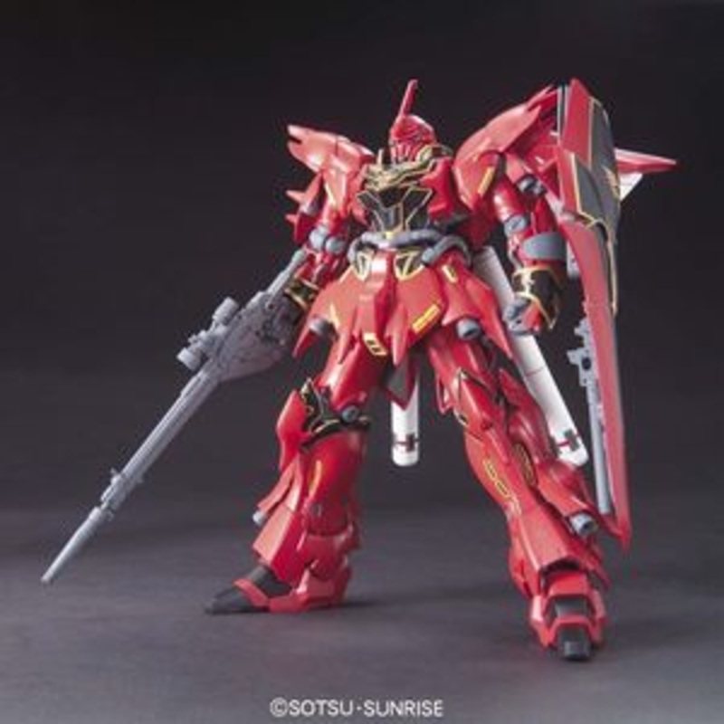 BANDAI 5058813 MSN-06S HGUC Sinanju 1/144 Model Kit