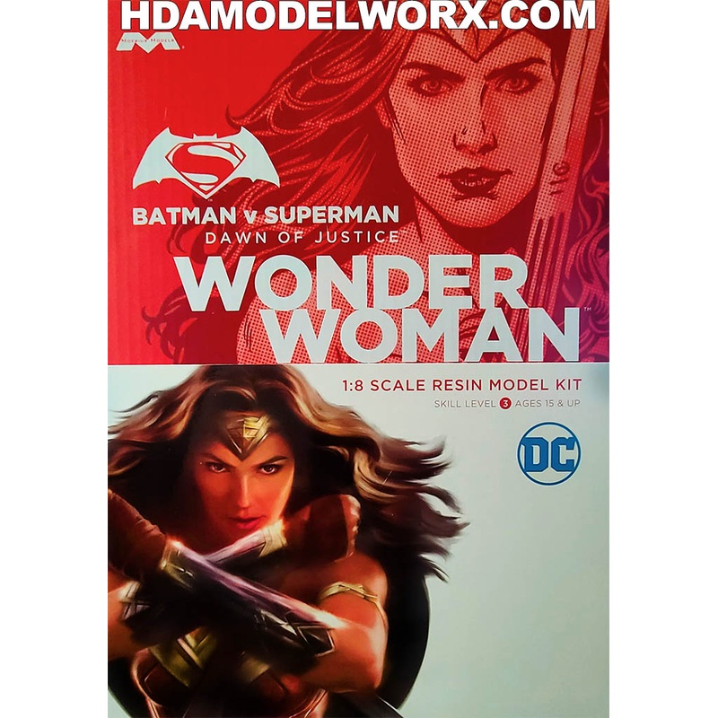 MOEBIUS 1015 1/8 WONDER WOMAN Scale resin