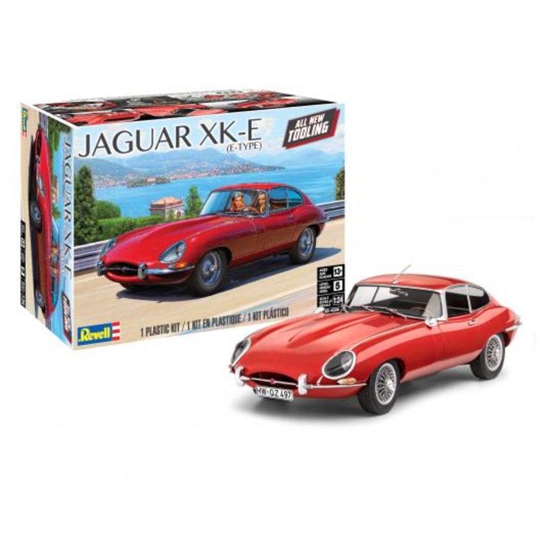 REVELL 85-4509 1/24 Jaguar XK-E (E-Type)