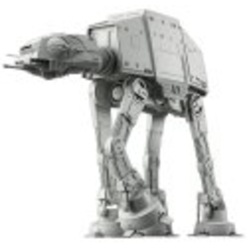 BANDAI 0214476 AT-AT 1/144 Plastic Model Kit, Star Wars Character Line