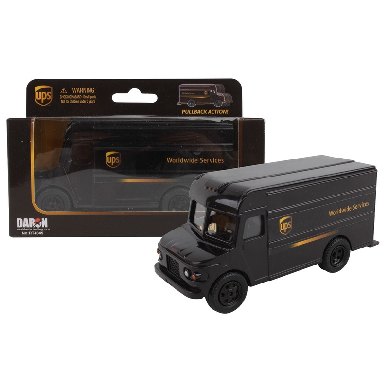 DARON RT4349 UPS PULLBACK PACKAGE CAR