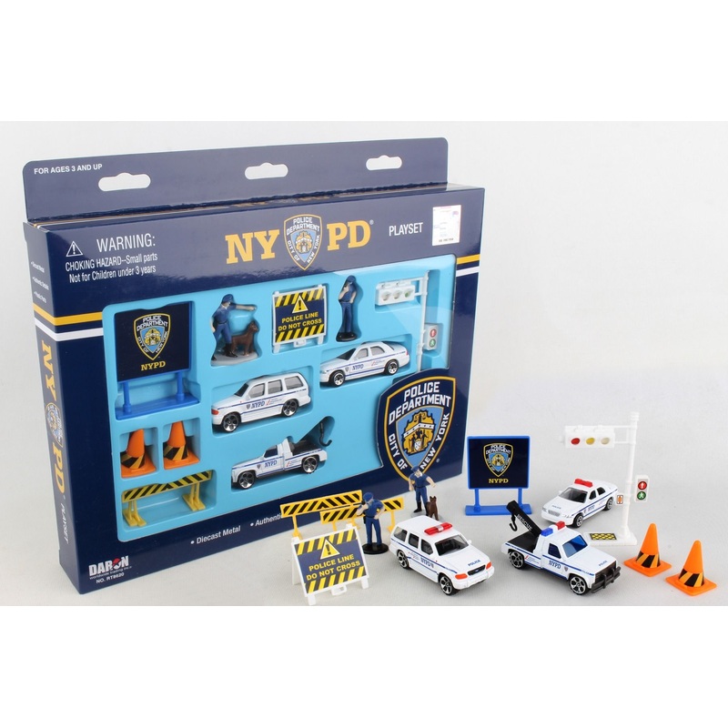 DARON RT8620 NYPD PLAYSET