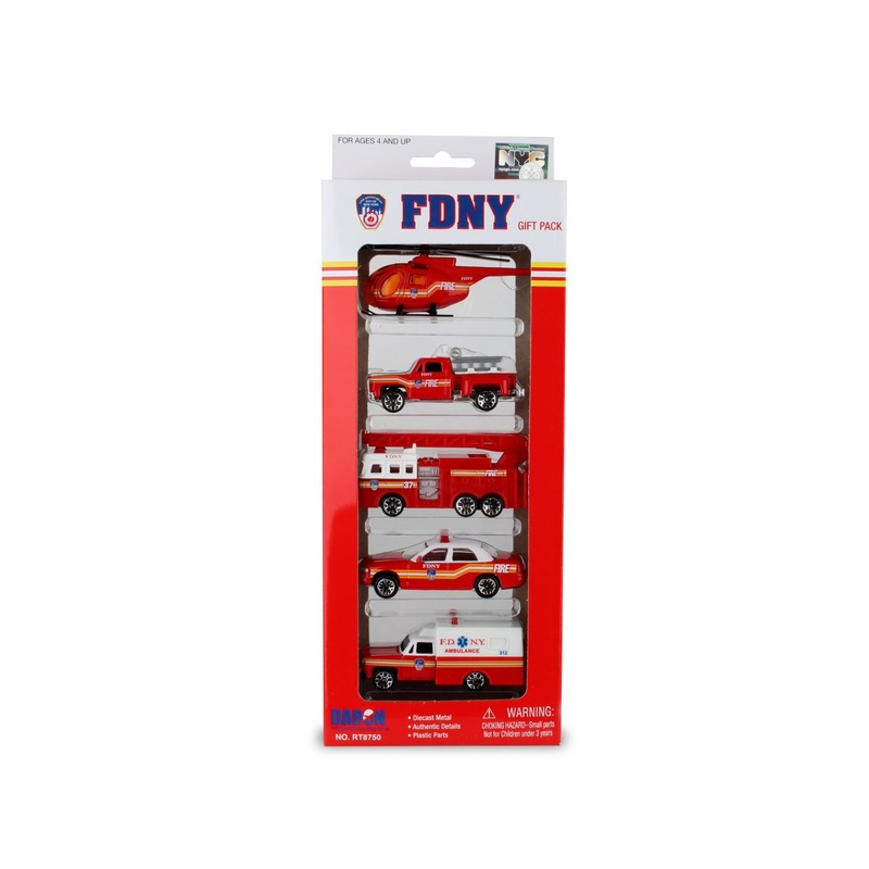 DARON RT8750 FDNY 5 Piece Vehicle Set