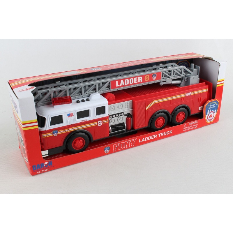 DARON RT8801 FDNY LADDER TRUCK W/LIGHTS & SOUND