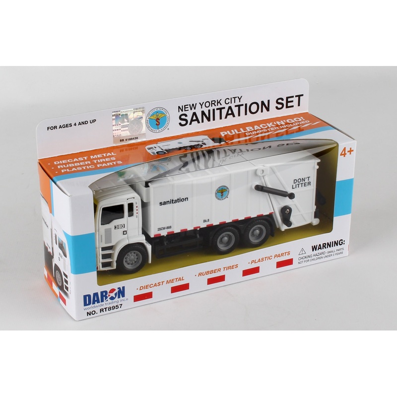 DARON RT8957 NEW YORK CITY SANITATION DEPT GARBAGE TRUCK