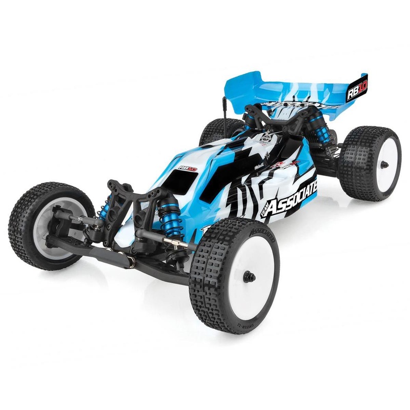 ASSOCIATED 90031 RB10 RTR 1/10 Electric 2WD Brushless Buggy (Blue) w/2.4GHz Radio & DVC