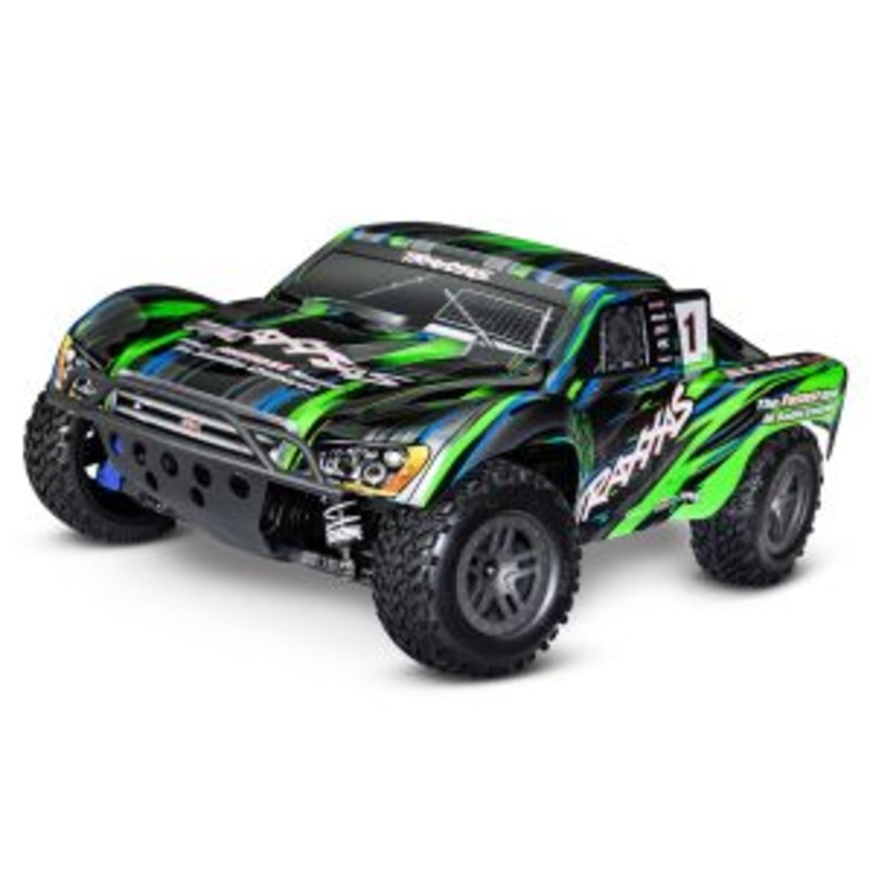 TRAXXAS 68154-4 Slash 4X4 BL-2s: 1/10 Scale 4WD Short Course Truck RTR