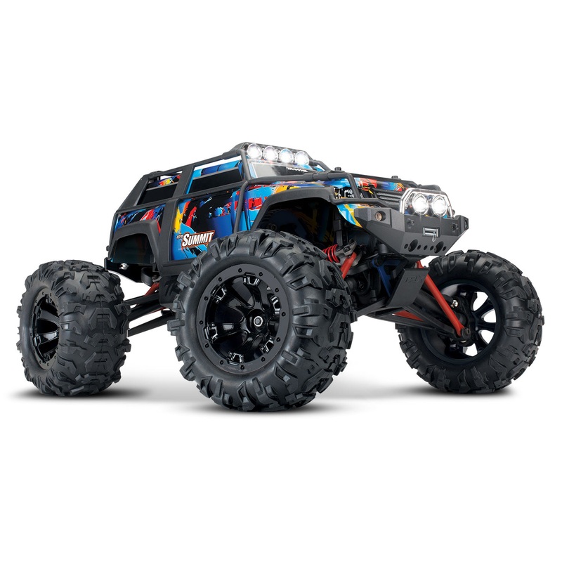 TRAXXAS 72054-5 Summit 1/16 4WD RTR Truck Rock n Roll w/TQ Radio, LED Lights, Battery & Charger ROCK AND ROLL