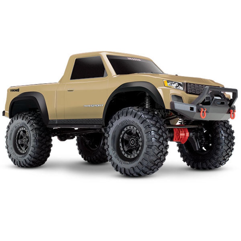 TRAXXAS 82024-4 TRX-4 Sport: 1/10 Scale 4WD Electric Truck. RTR with TQ 2.4GHz Radio System, XL-5 HV ESC (fwd/rev), and Titan 550 motor.
