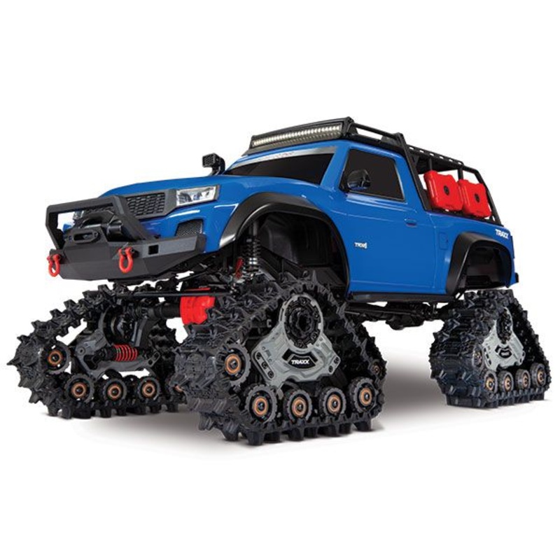 TRAXXAS 82034-4 1/10  TRX-4 with Deep Terrain Traxx 4X4 Trail Truck RTR with TQ 2.4GHz Radio BLUE