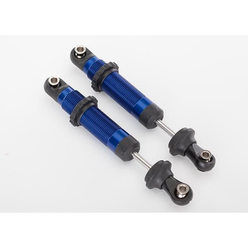 TRAXXAS 8260A Shocks, GTS, Blue Anodized, Asembled W/ Spring Retainers