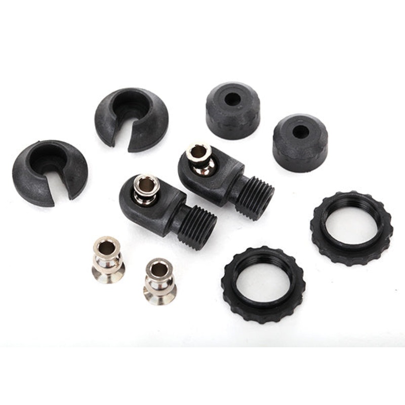 TRAXXAS 8264 Cap and spring retainers, GTS shocks