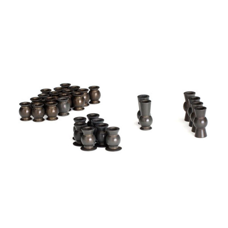 TRAXXAS 8274 Hollow Ball Set, Complete, TRX4, Aluminum, PTFE Coated