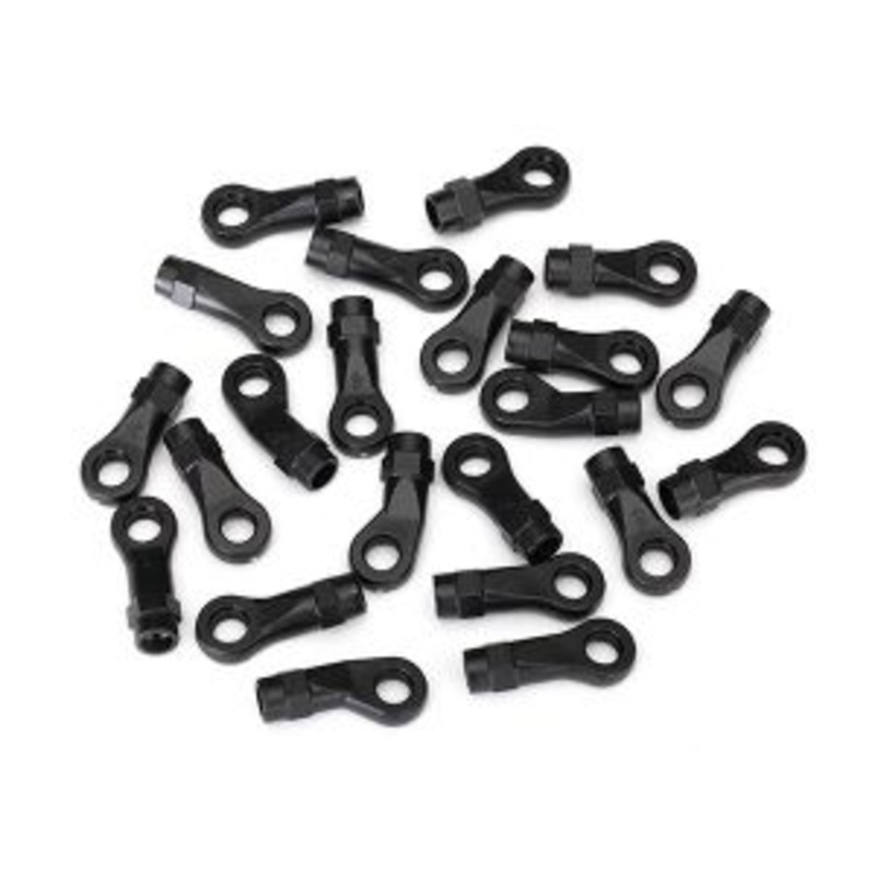 TRAXXAS 8275 Rod end set, complete standard (10), angled 10-degrees (8), offset (4)