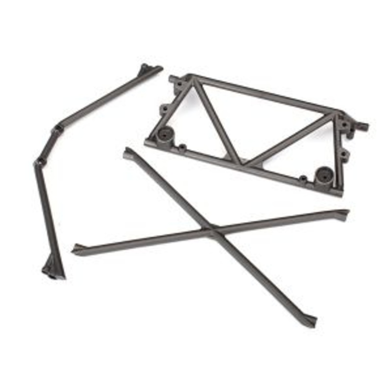 TRAXXAS 8433 Tube chassis, center support/ cage top/ rear cage support