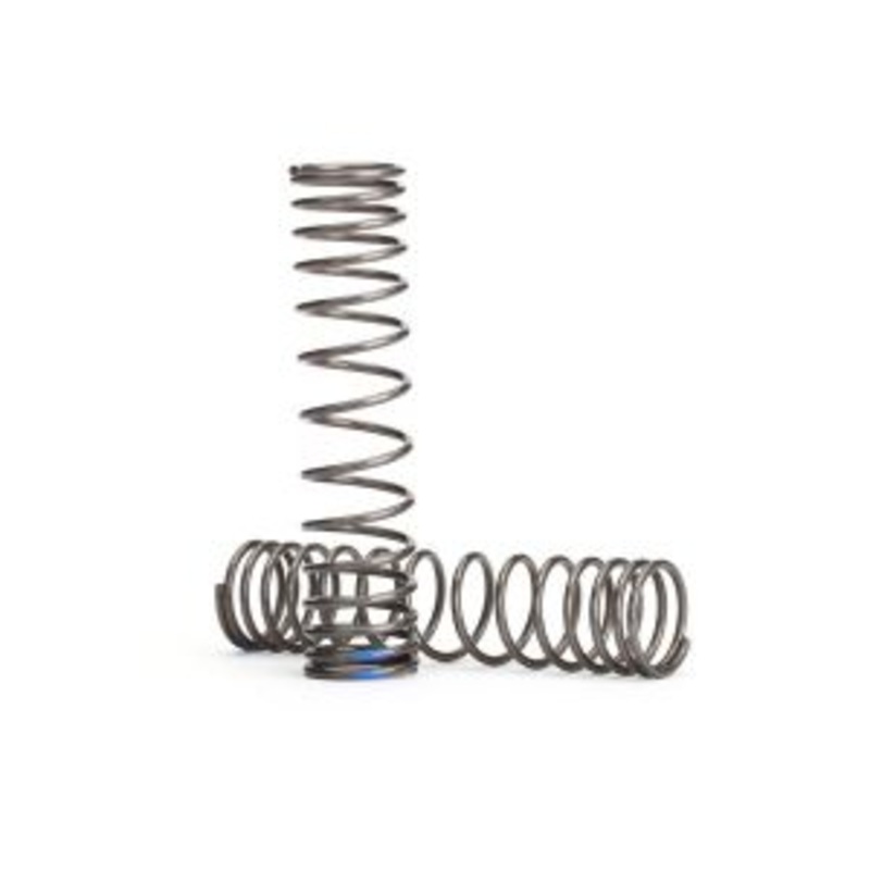TRAXXAS 8441 Spring, shock, 139mm(natural finish) (GTR)(progressive, 1.250 rate, blue stripe) (2) For The Ultimate Desert Racer UDR