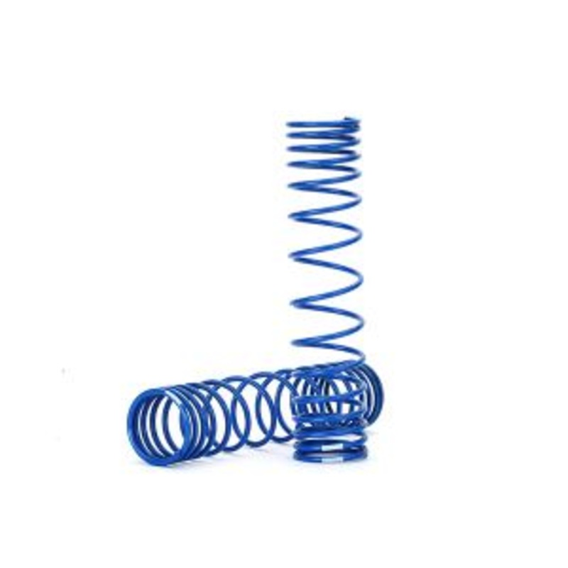TRAXXAS 8445A Spring, shock, rear (blue) (GTR)