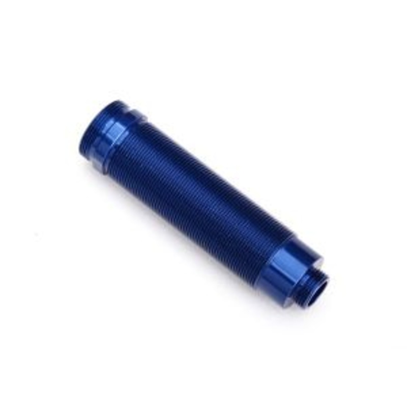 TRAXXAS 8452X Body, GTR shock, 64mm, aluminum (blue-anodized) (front or rear, threaded)